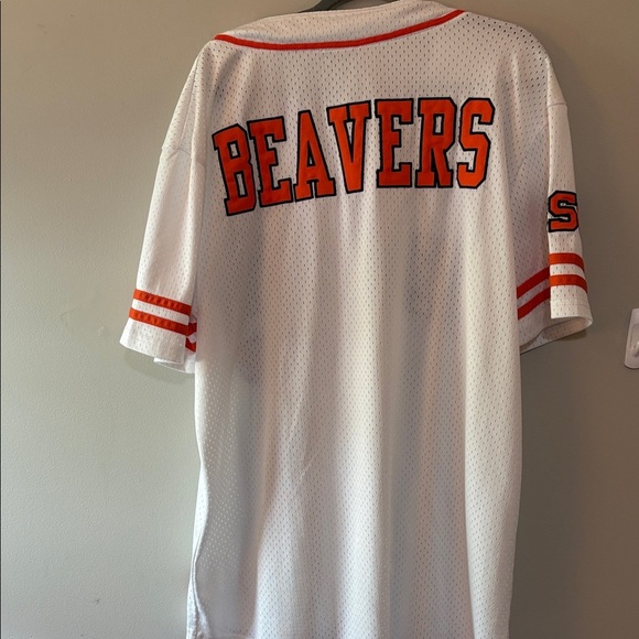 Oregon State University Colosseum White Mesh Jersey Size XL - Picture 6 of 6